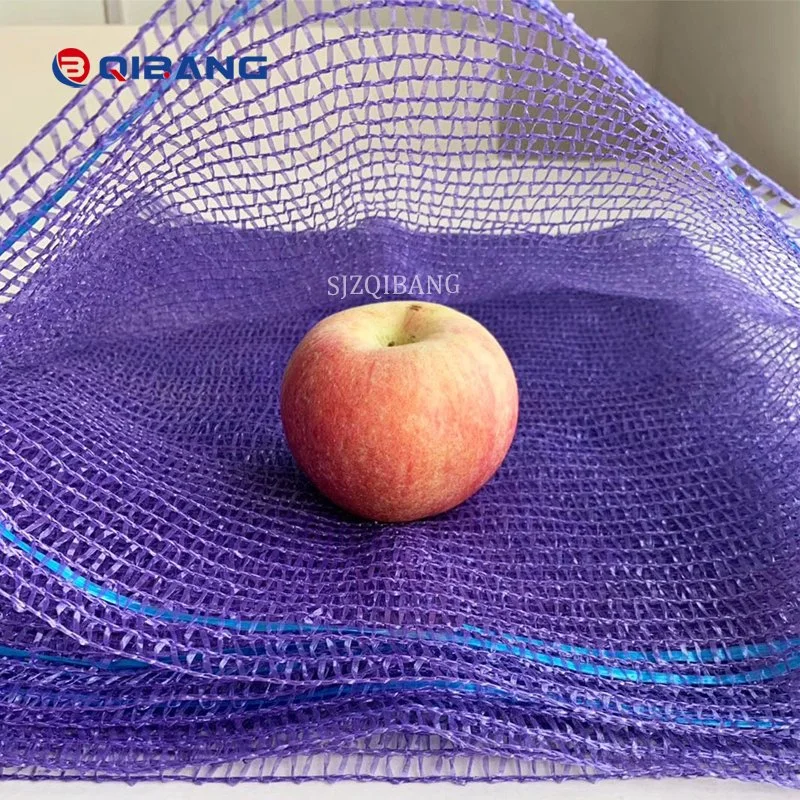 Farm Packaging Agro Fruit Apple Grower Custom Colors Recyclable PE Raschel Mesh Net Bag Wholesale/Supplier Price