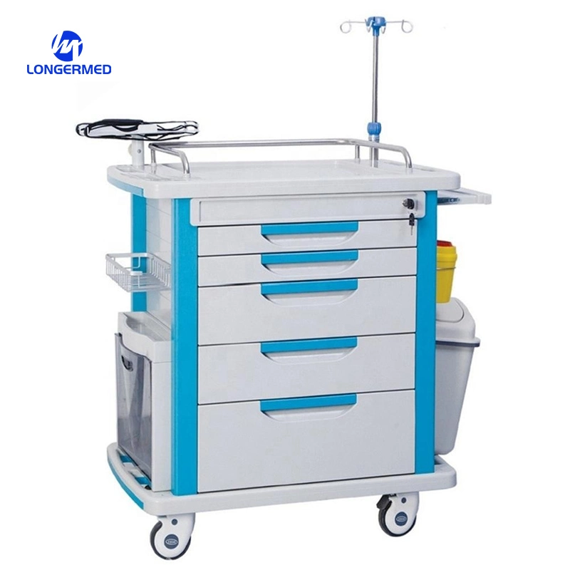 Factory Supplier Plastic Surgical Hospital Instrument Device Delivery Medical Trolley