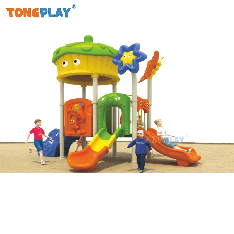 Amusement Park Outdoor Game Plastic Slide Playground Equipment for Kids