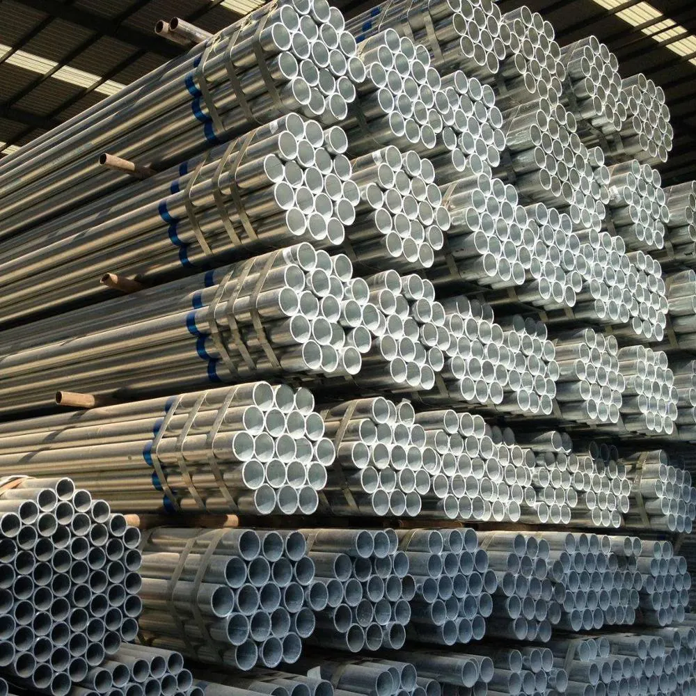 Hot DIP Galvanized/Pre Galvanized/Galvanized Pipe/Gi/Round Pipe/ERW Steel Pipe/BS1387/ASTM/1.5"/2"/Galvanized Greenhouse Pipe/Galvanized Steel Pipe