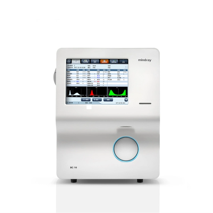 Mindray Bc-10 3 Part Mindray Bc-10 Hematology Analyzer 3 Part Mindray Bc10 Hematology Analyzer Blood Test Machine