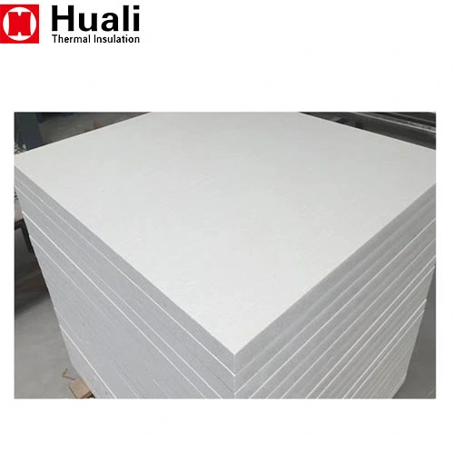 Low Thermal Conductivity Good Sound Absorption Aluminum Silicate Ceramic Fiber Board for Industrial Furnace