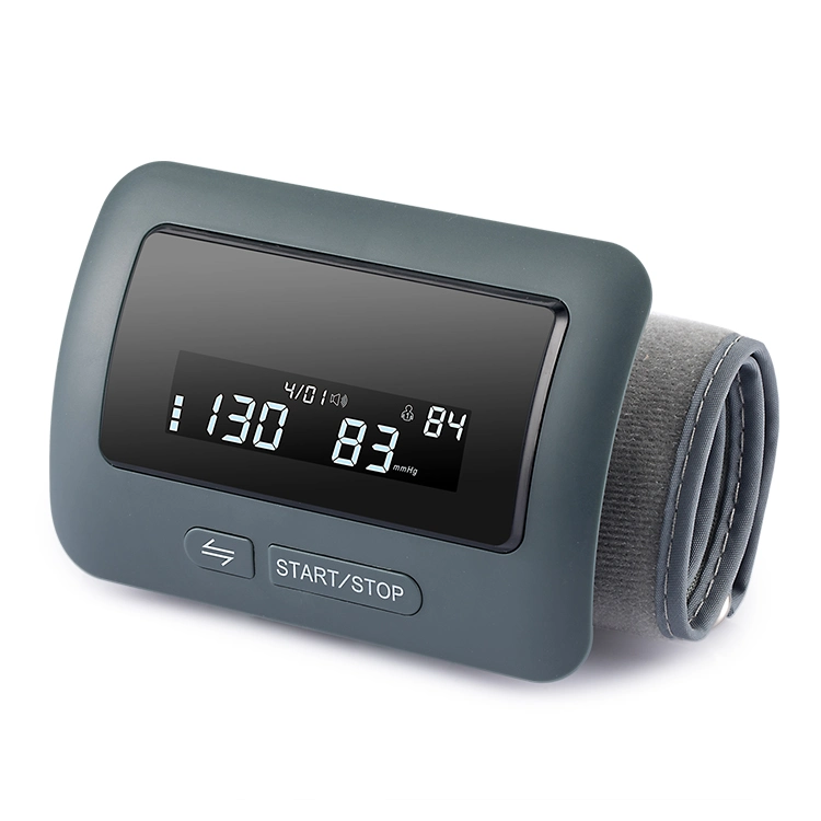 Tensiomètre électronique portable Sphygmomanomètre numérique avec brassard de pression artérielle sur pied Moniteur numérique de pression artérielle