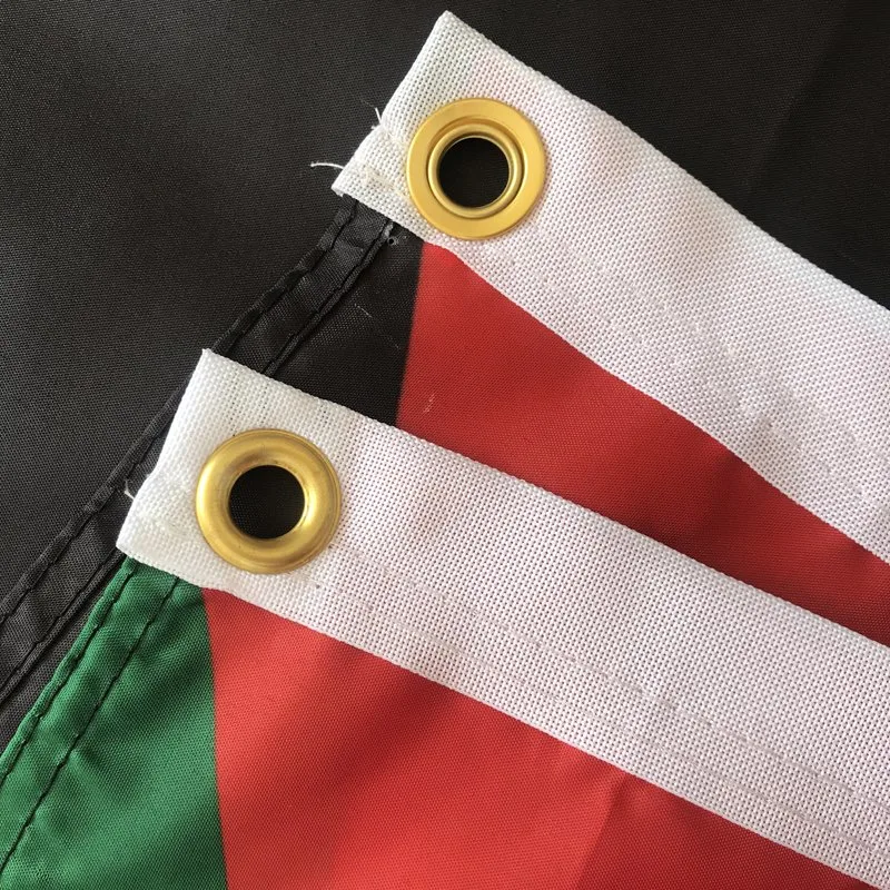 La vente en gros pays de la Jordanie fan de football drapeau de la nation pour prix d'usine