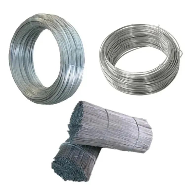 ASTM Gi Galvanized Steel Cable Wire Strand with 6 9 Gauge Hot DIP Polish/Spiral Drawn Soldering Zinc Coated 0.2mm Gi Rope Manufacture Building Material Spring