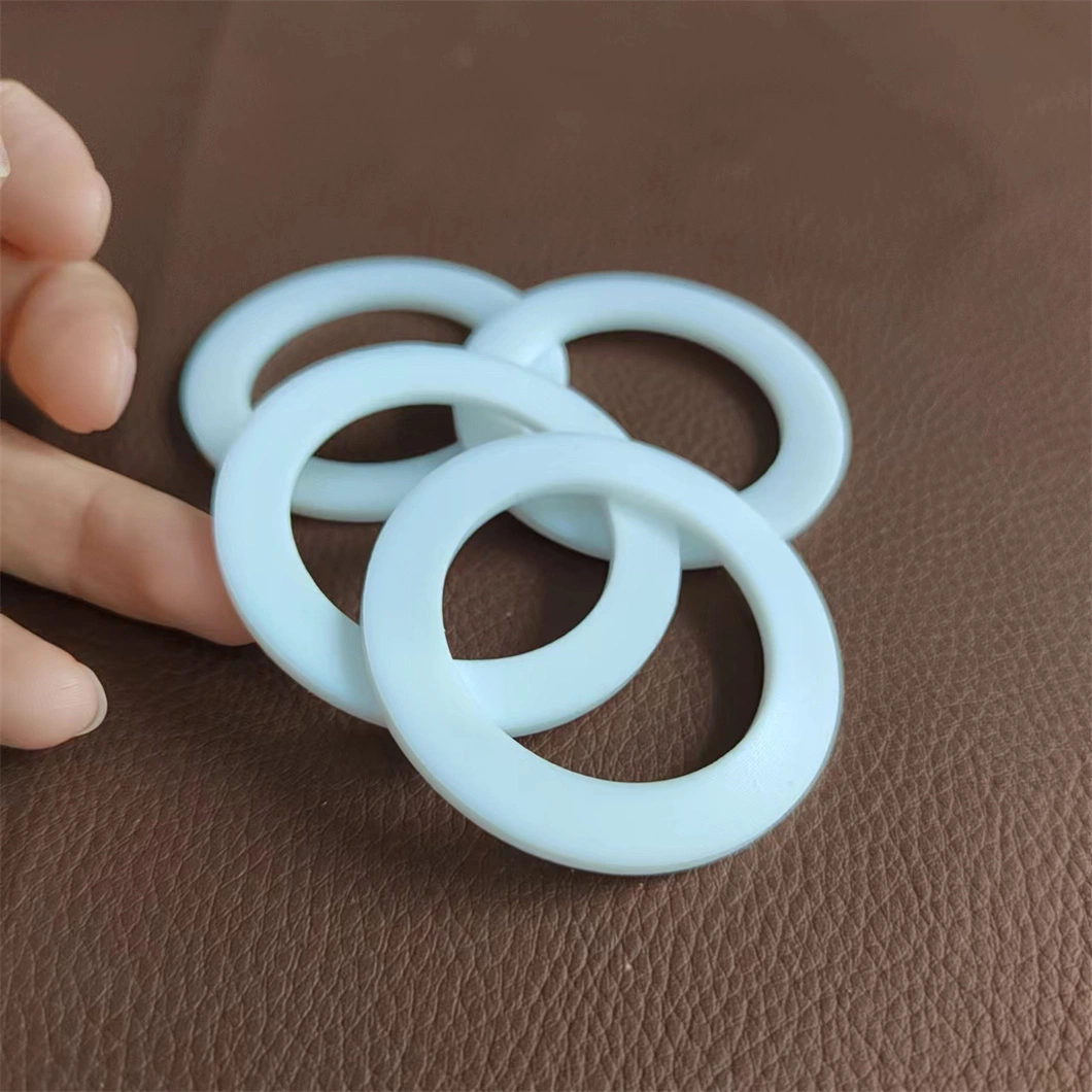 Wholesale/Supplier PTFE White Clear Round Rubber Flat Washer Rubber Flat Washers