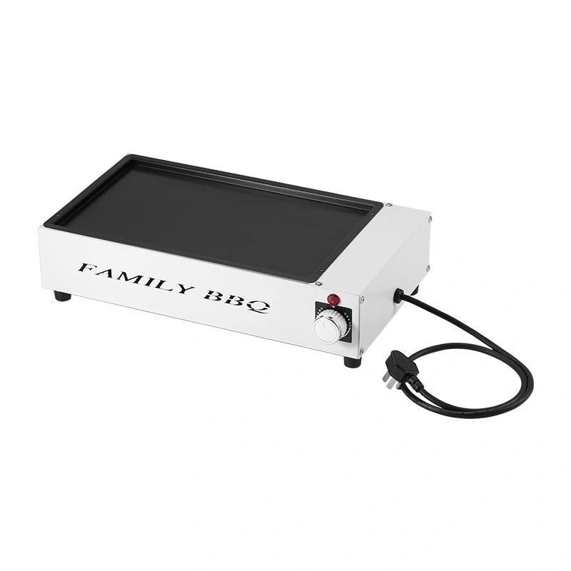 Family BBQ with Top Griddle of Distributor Wholesale/Supplier Price Commercial Electric BBQ Grill Machine for Home Cook Environmental Electric Barbecue Grill