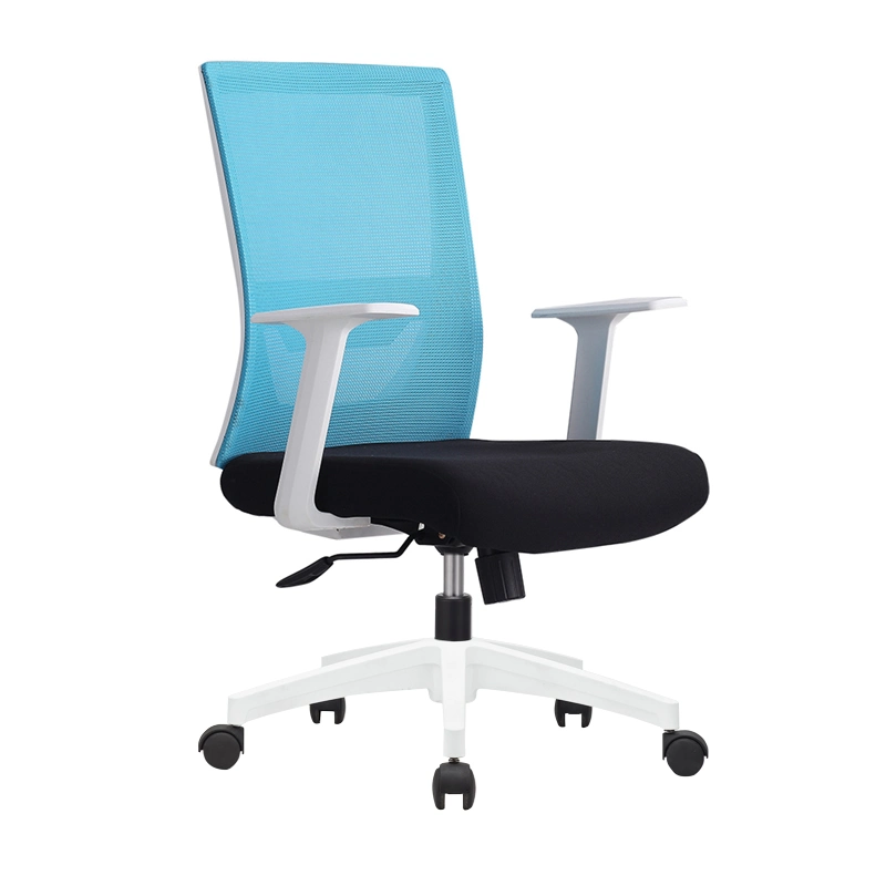 Wholesale/Supplier Black Cheap MID Back Mesh Staff Swivel Computer Rotating Staff Chair