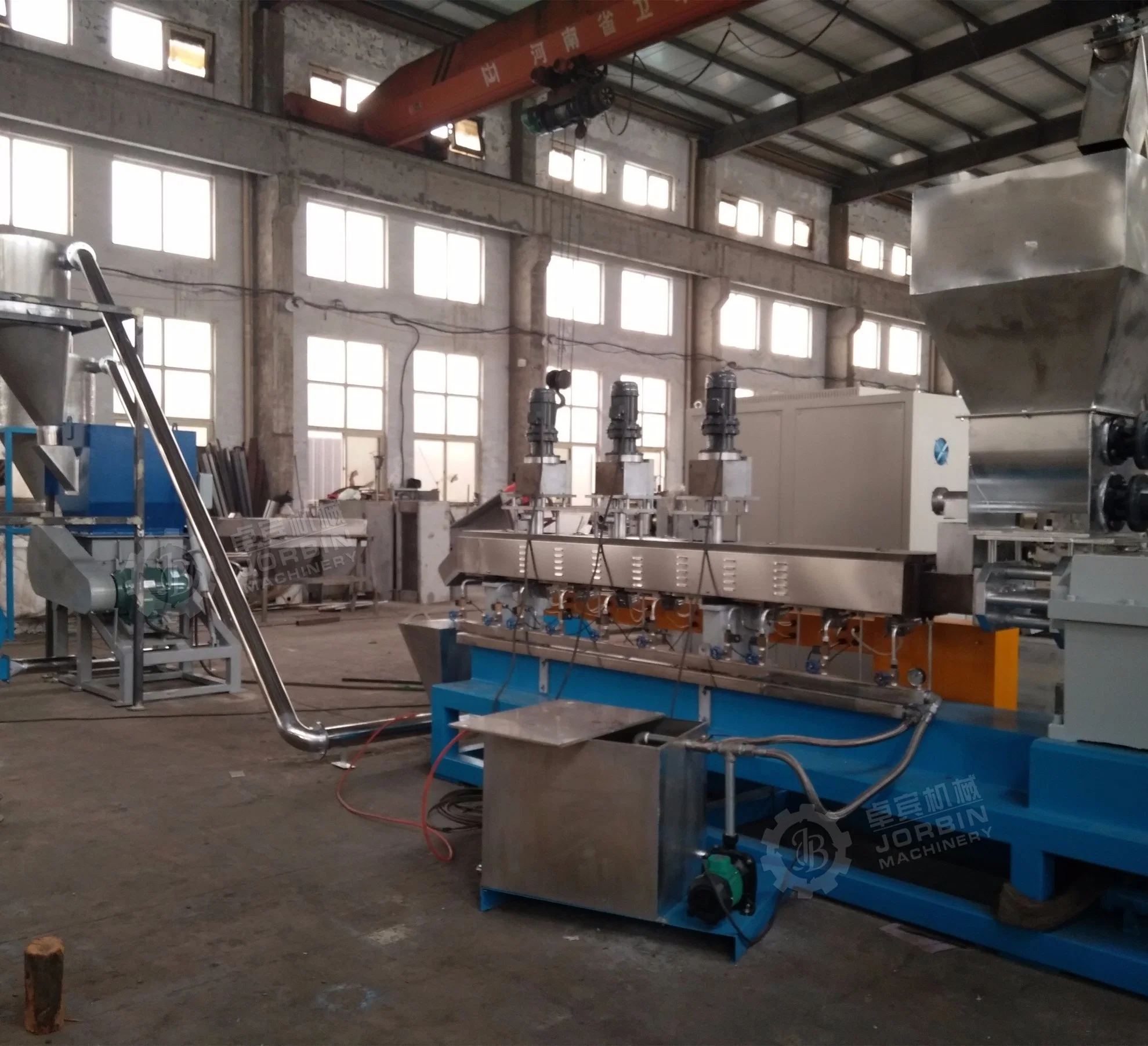 Wood Powder Sawdust Compounding Pellets Machine