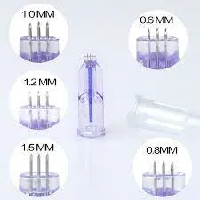 Beauté rouleau Microneedle Nanosoft Microneedles Fillmed Part 3 broches 0.6mm Nano aiguille