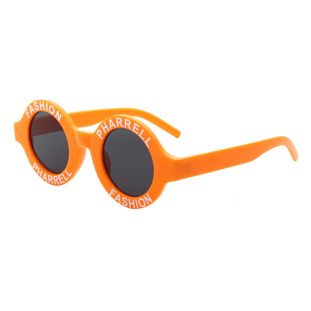 New Vintage Round Plastic UV400 Fashion Baby Boy Sunglasses Kids Newest 2021