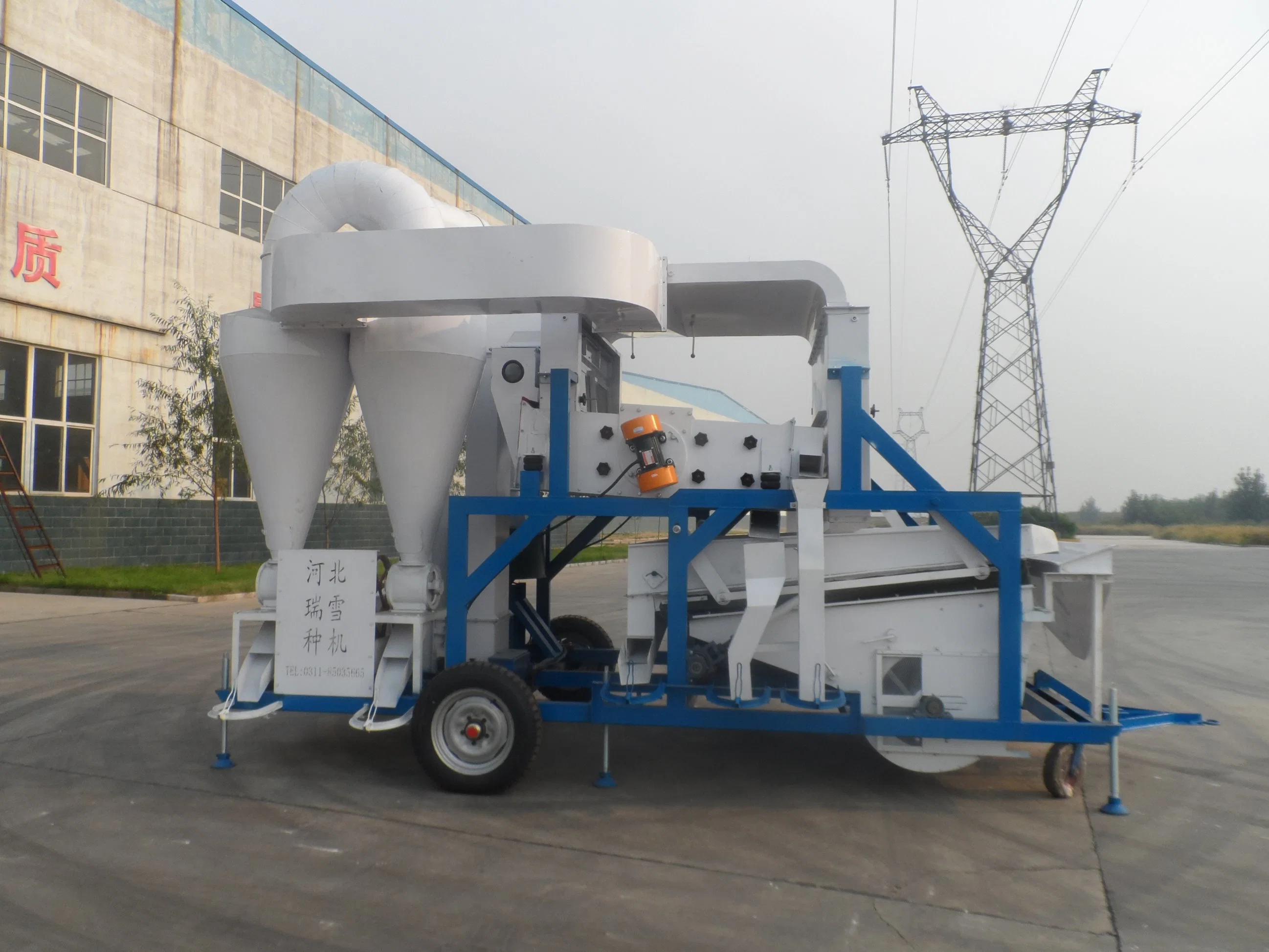 Combined Grain Wheat Bean Seed Cleaning and Processing Machine