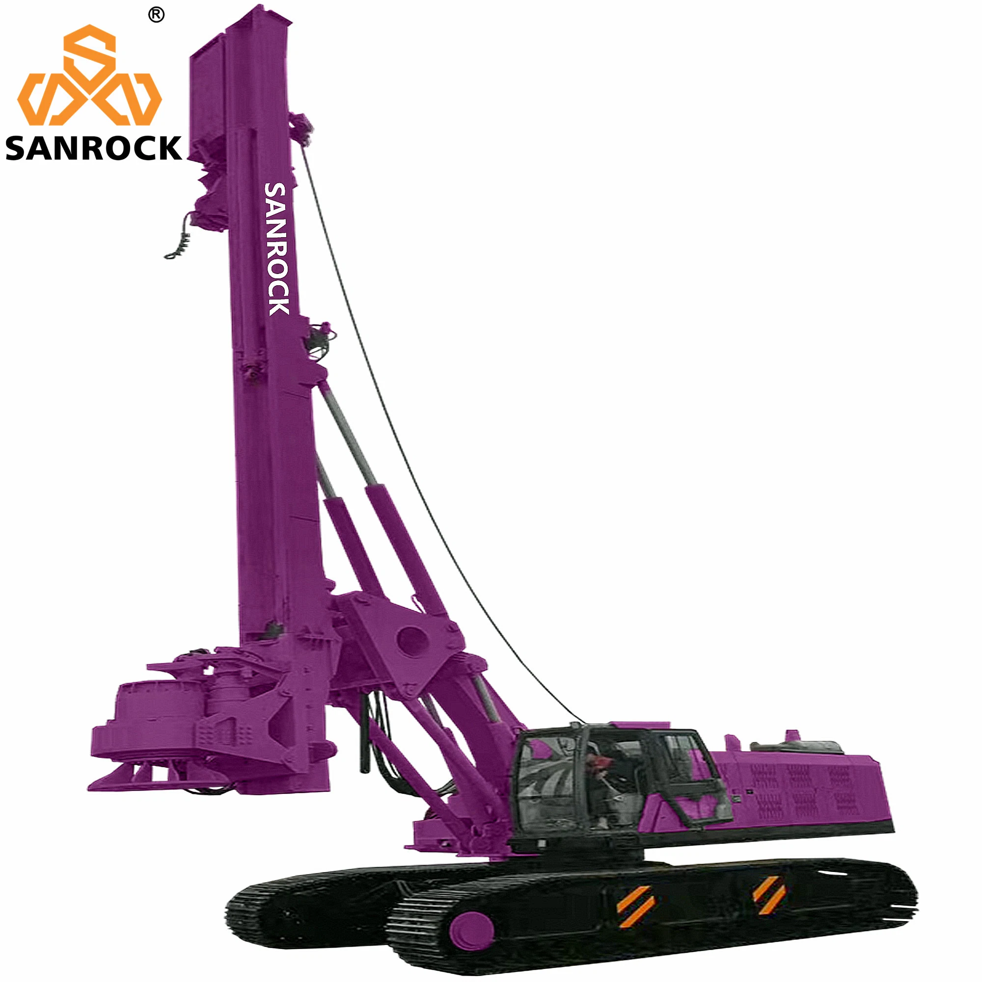 Rotary Borehole Drilling Machine Hydraulic Engineering Construction Rotary Drilling Rig