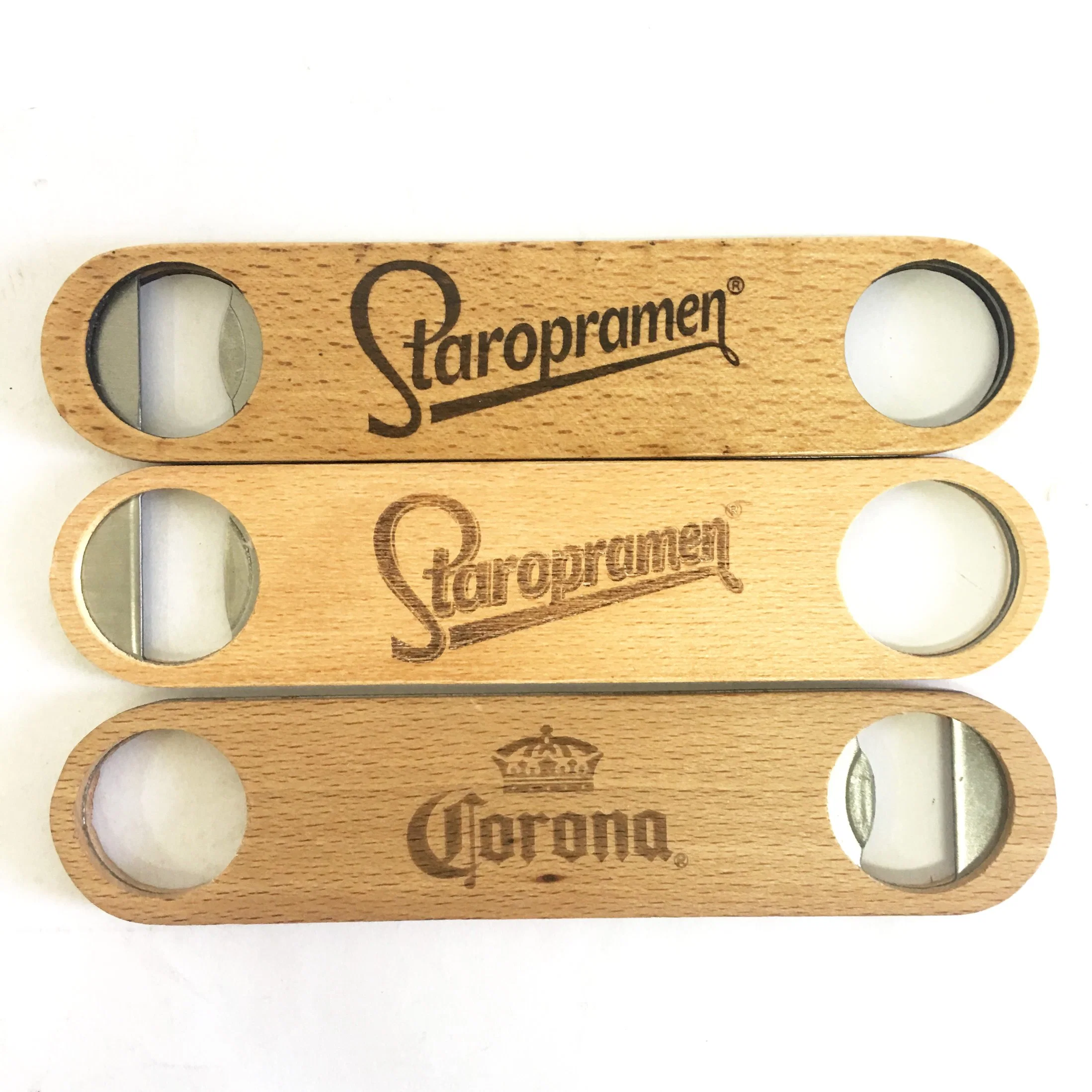 Corona Promotional Bottle Opener Wooden Beer Oprner