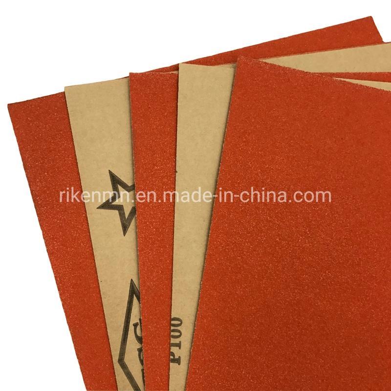 Dry Abrasive Sanding Paper Sheet for Wood