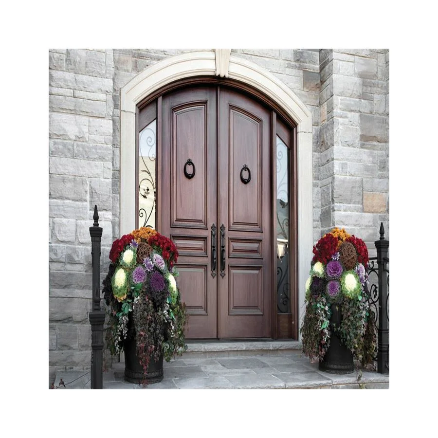 Top Sell Best Quality Modern Front Entry Door Metal 304 Stainless Steel Door Design Home Main Entrance Portes