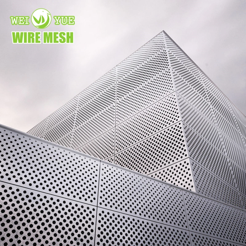 Perforated Metal Sheet Sintered Stainless Steel with Wire Laminated Mesh Circular Hole Mesh