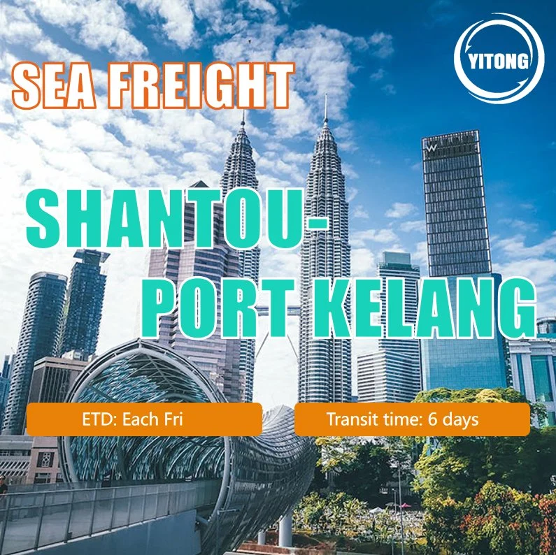 Envio de Xangai para Port Kelang Malásia