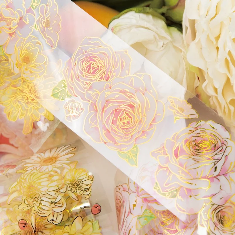 Wholesale/Supplier Cute Diary Decorative Label DIY Adhesive Vinyl Waterproof Washi Tape