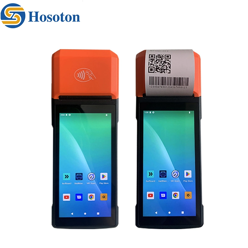 Android 13.0 Touch Screen Handheld Mobile POS Terminal with WiFi Bluetooth Barcode Scaaner and Thermal Printer S81