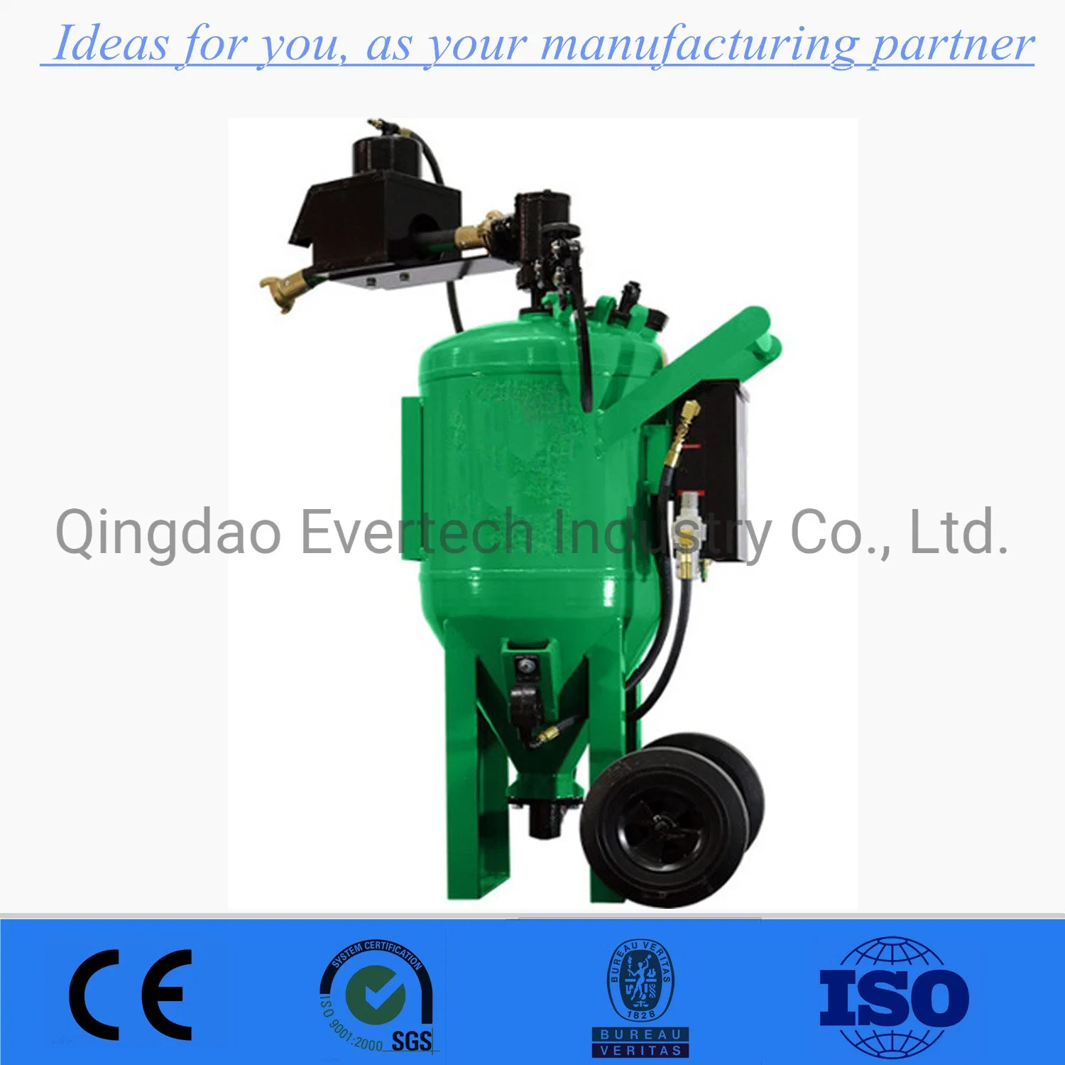 Dustless Blasting Mobile Sand Blaster dB150 dB225 dB500 dB800 dB1500 dB3000