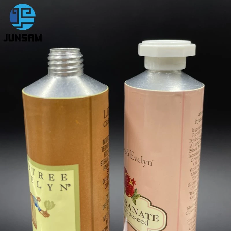 Aluminum Squeeze Tube Recycled Packaging for Hand Cream Therapy Container