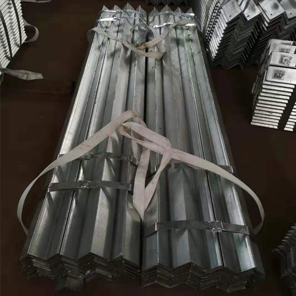 Galvanized Steel Angle Bar Hot DIP Wall Angle Bar Slotted Angle Steel Bar