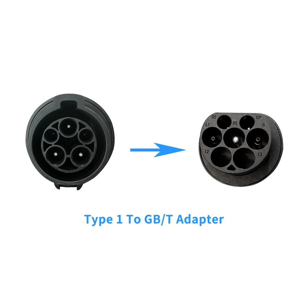 EV-Adapter Typ 1 auf GB/T EV-Stecker EV-Ladegerät Adapter