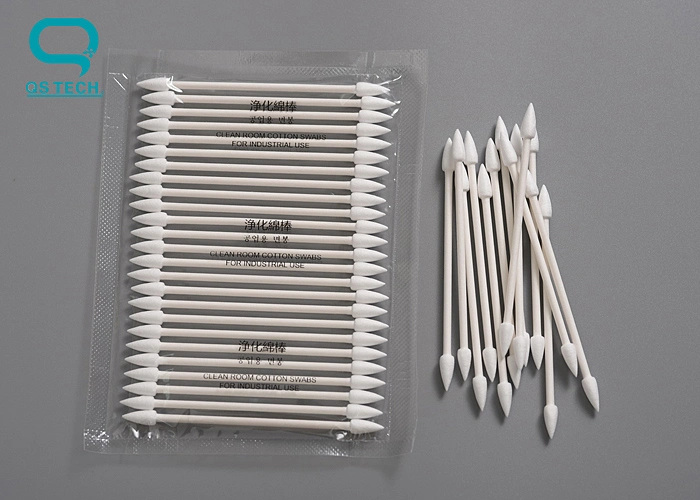 Disposable Dust Free Paper Handle Industrial Clean Room Cotton Swab