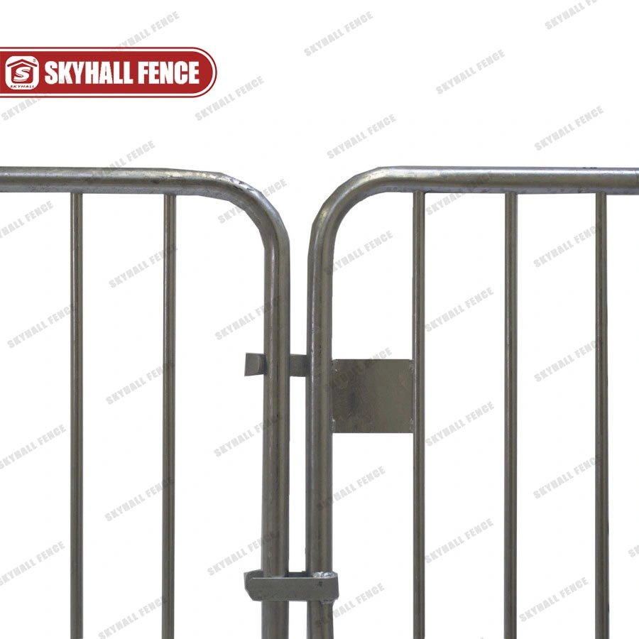 Reusable Metal Crowd Control Barrier Temporary Traffic Barriers for Events