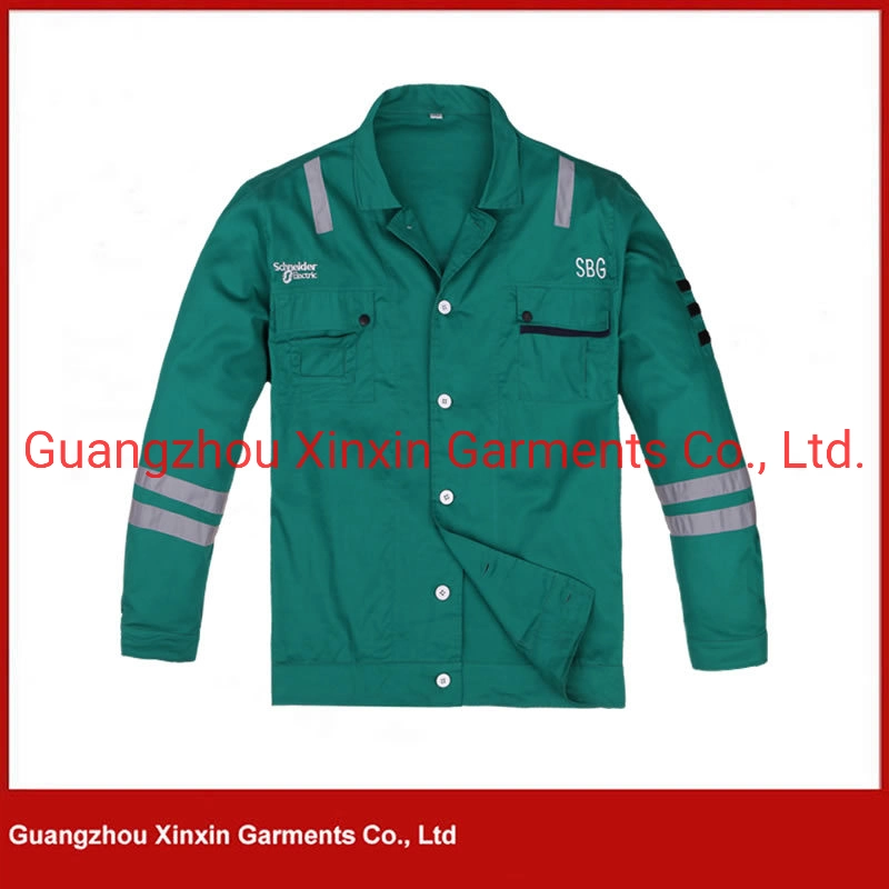 2023 de algodón de buena calidad a bajo precio ropa de seguridad Minera Mens Womens uniformes de trabajo use ropa fabricada en China (W2235)