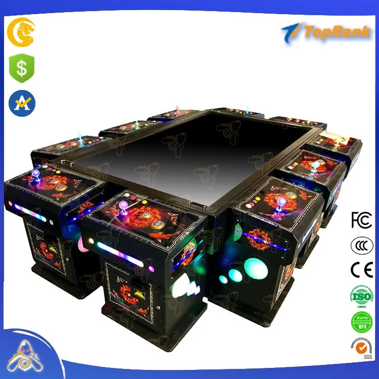 Old School Plug and Play Animal Boss Fish Game Table Assentos com acceptors de Bill e máquina de empilhador King Kong