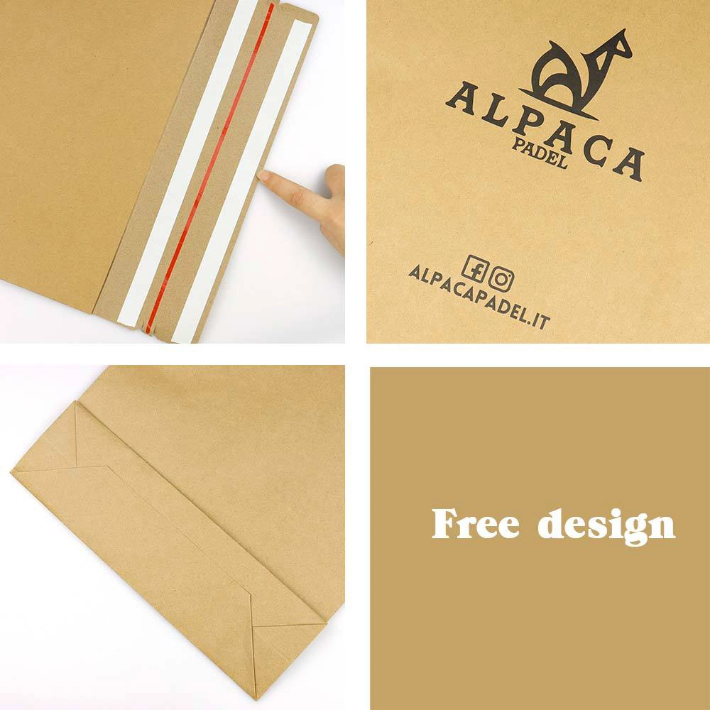 Enveloppes courrier emballage auto-scellé emballage recyclable/réutilisable papier Kraft pour Sac à vêtements pour tee-shirt