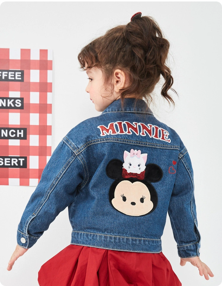 Toddler Casual Denim Jacket Girls Boys Fashion Jeans Coats Long Sleeve Baby Outwear Children Clothing
