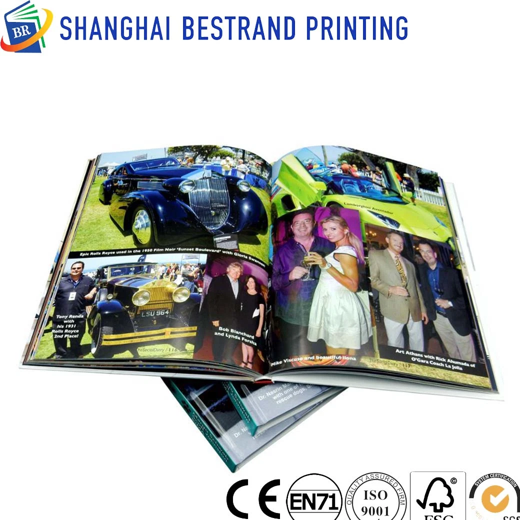 Personalize Hardcover Photography Book Printing with Foil Stamping