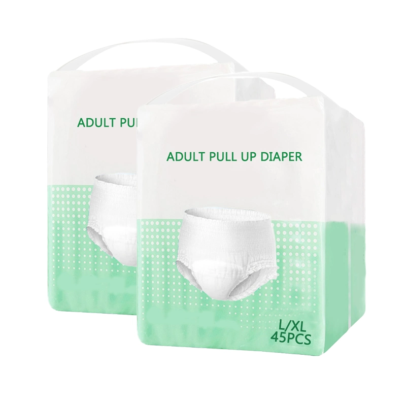 Factory Wholesale Adult Diaper Pants Medium Size Pull up Diaper