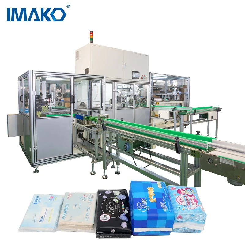 Full Automatic Wrapping Machine for Packing Sanitary Napkin Price