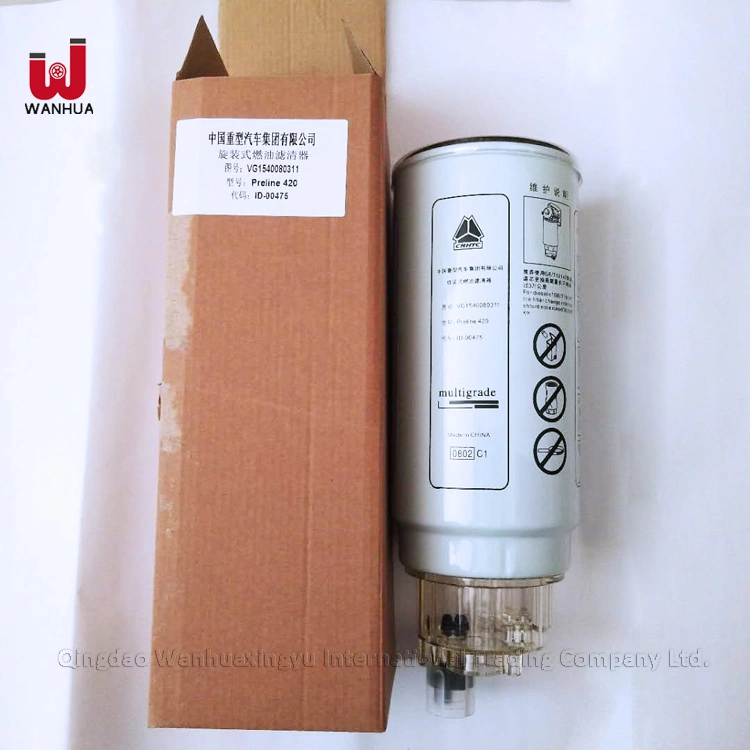 Sinotruk HOWO Truck Engine Spare Parts Fuel Filter Vg1540080311