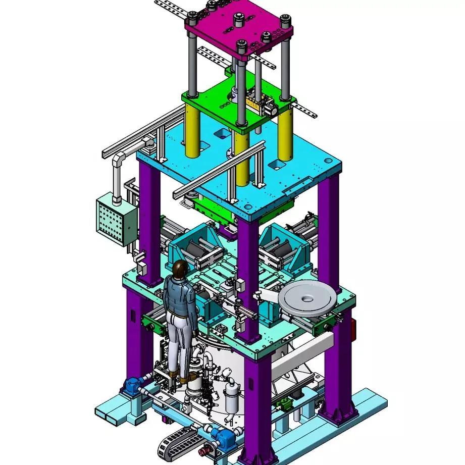 Asia Full Hydraulic Drive Low Pressure Die Casting Machine for Auto Parts