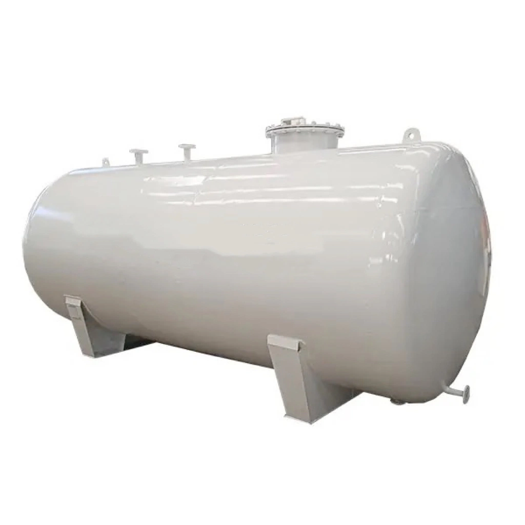 Horizontal Type Double Walled Carbon Steel Skid Fuel Oil Tank with Pump