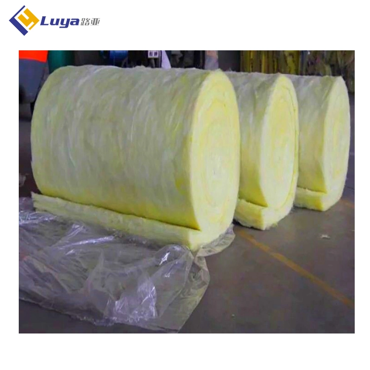 Fibra de Alta calidad Rosa Glasswool vidrio lana aislante manta con Lámina de aluminio