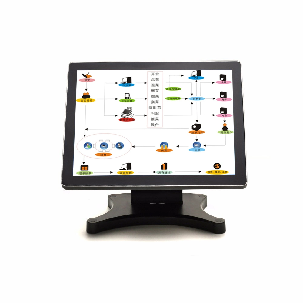 12 Inch Touch POS System / Kassa/ POS Hardware 12inch Touch Screen POS Terminal Standard with Capacitive Touch Screen