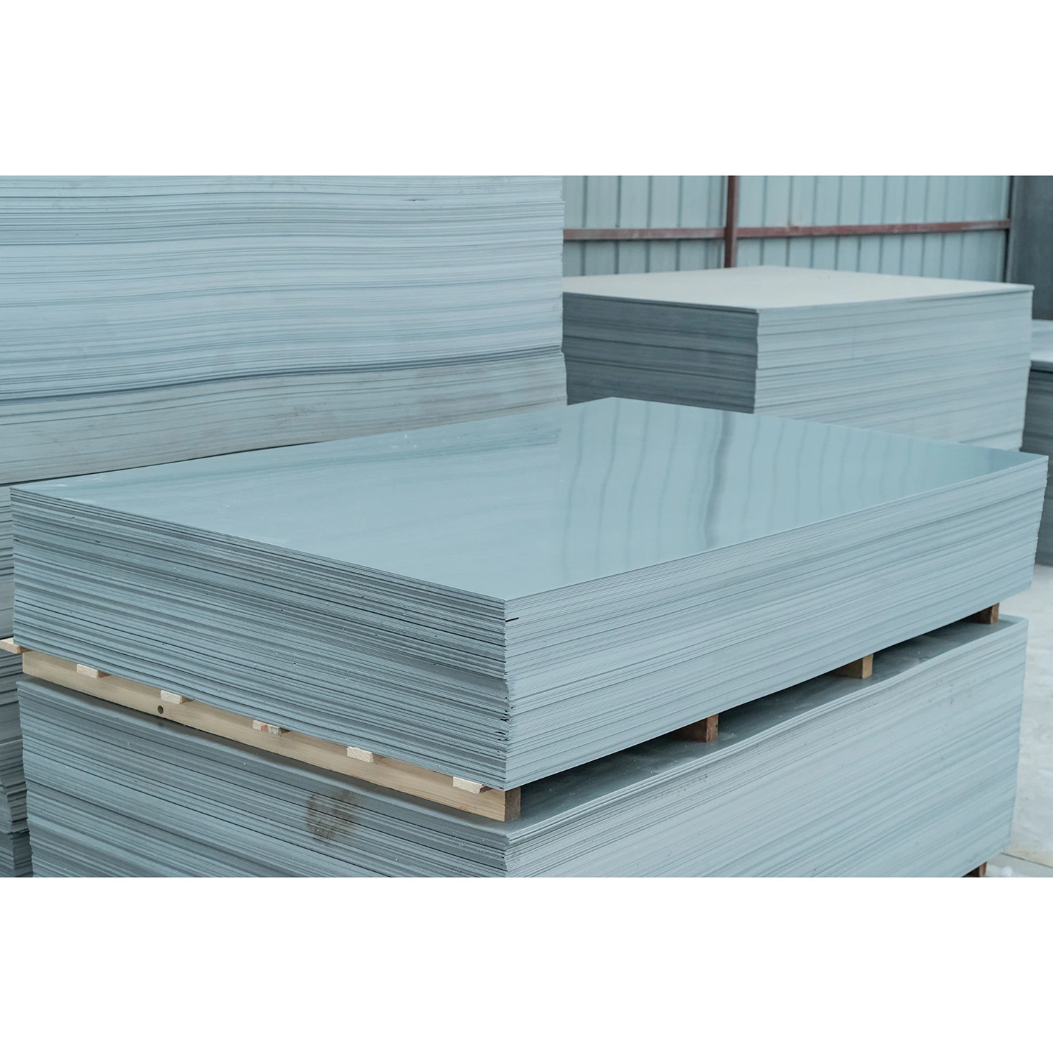 High Density PVC Rigid Sheet Gray/White