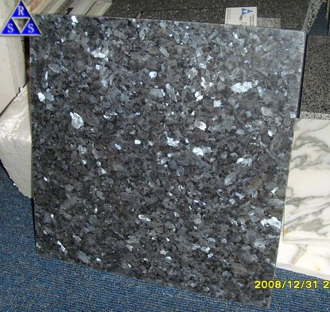 Chinese Polished Blue Pearl Natural Granite Stone Flooring & Walling Tiles