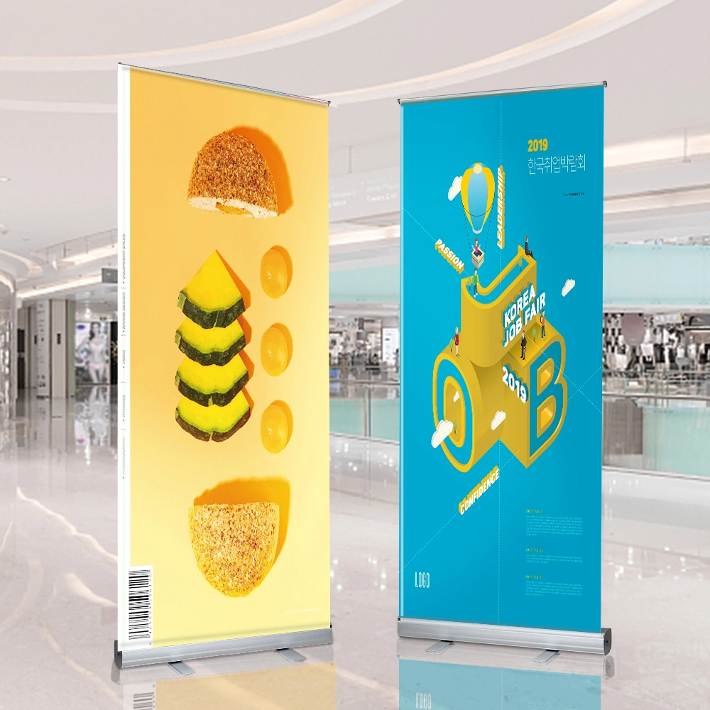 Retractable Roll up Banner Stand for Trade Show Exhibition