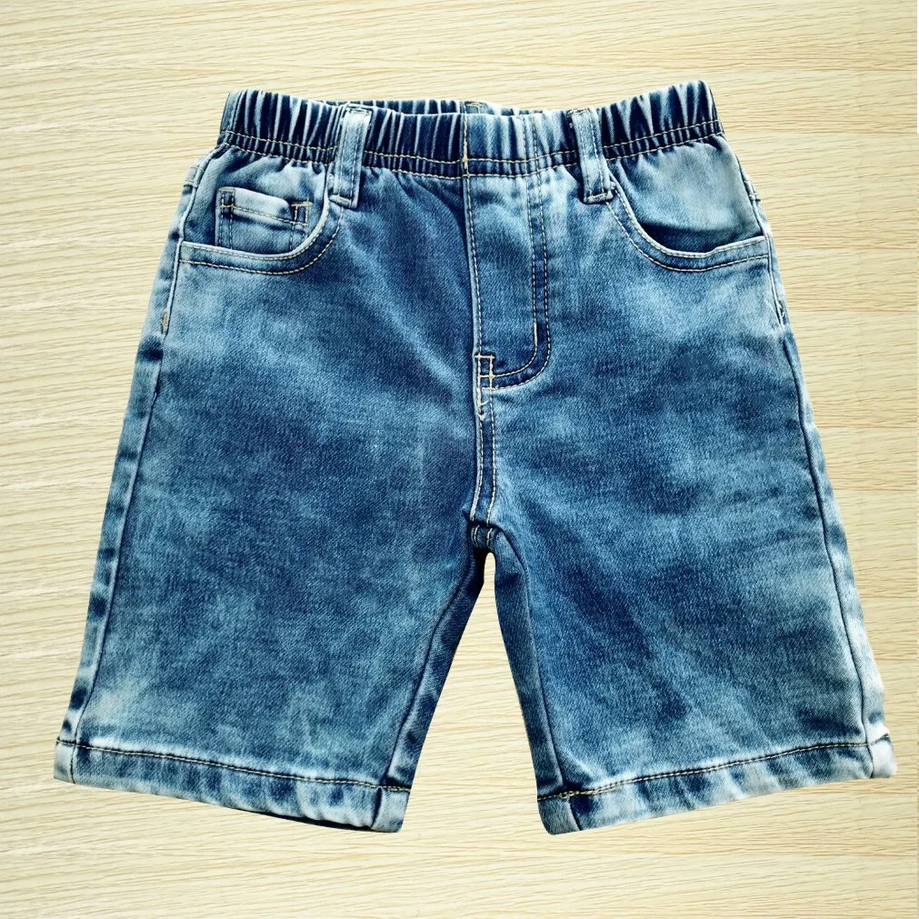 Fournisseur professionnel de la moitié des enfants Jean short pantalon Pantalon d'été garçons enfants Pantalons de vêtements pour enfants garçons Shorts pantalons