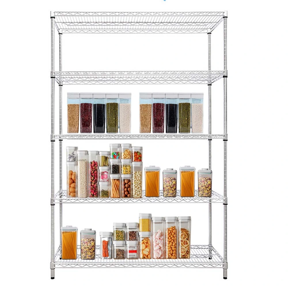 Heavy Duty Chrome Plated Wire Retail Stores Display Rack