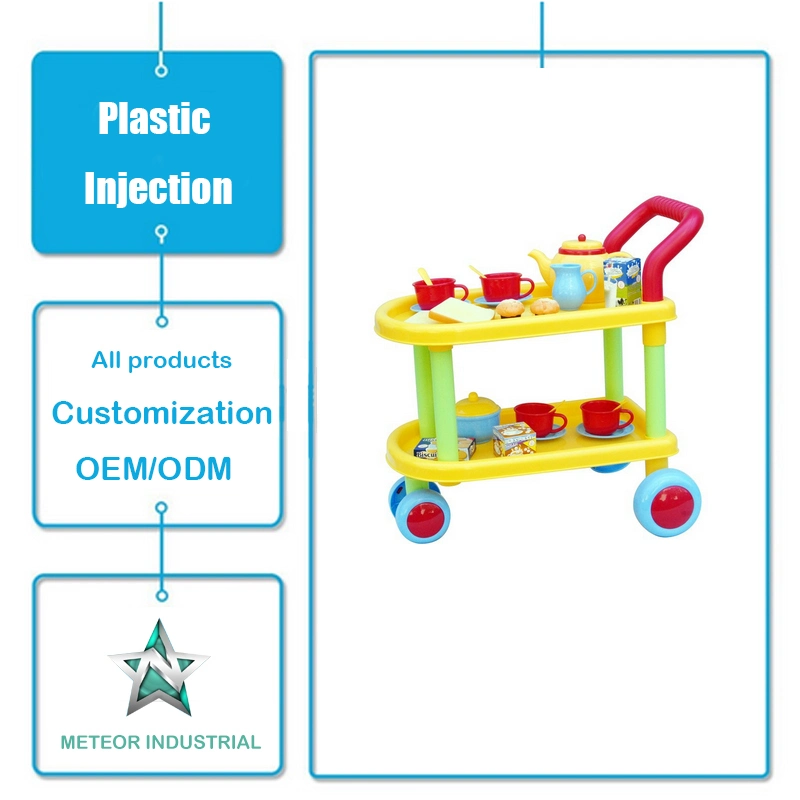 Customized Plastic Products Children Kids Plastic Toy Cart Injection