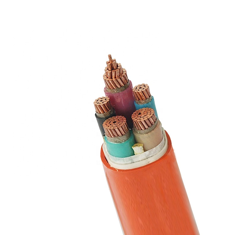 PVC Type 241 Semi Conductive Screened Power Multi-Cores Three Earth Cores One Extensible Pilot 241sf Underground Mine Cable