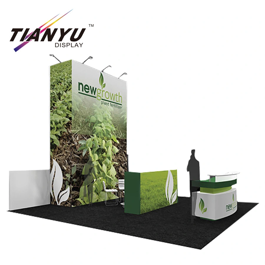 Tianyu Portable Quick Build Aluminum Backdrop Banner Stand Trade Show Booth